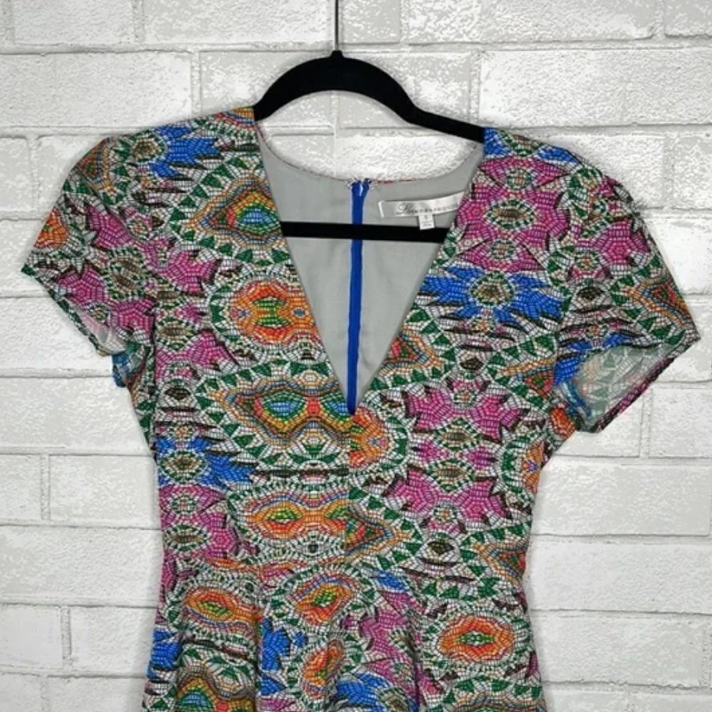 Lovers & Friends Cassidy Dress In A Mosaic Print - Picture 3 of 11